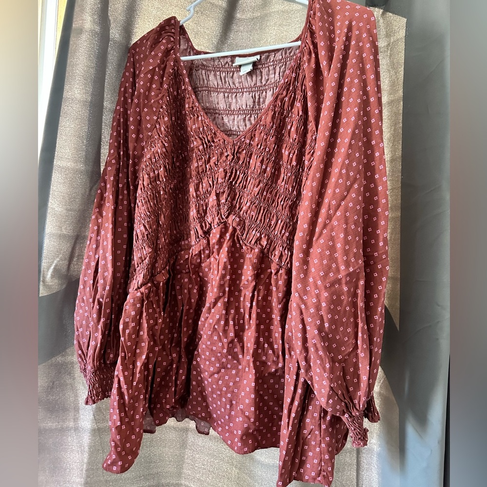 AVA + VIV 3X blouse